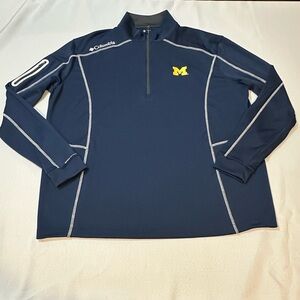 Columbia Men's Dark Blue Performance Jacket Size XL